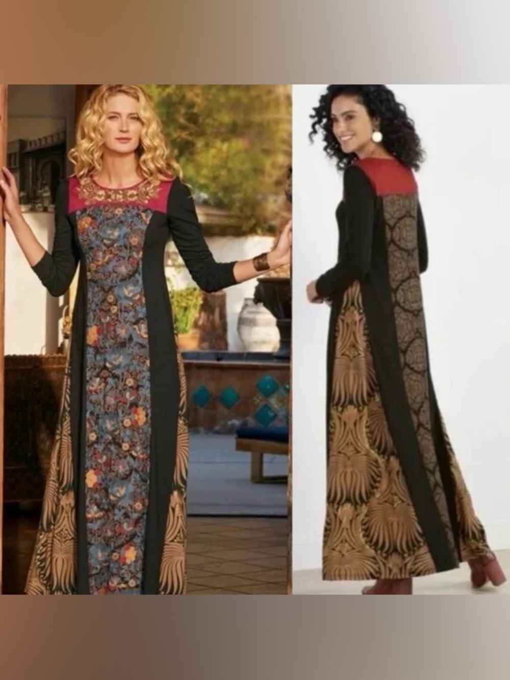 Soft Surroundings Sultana Maxi dress